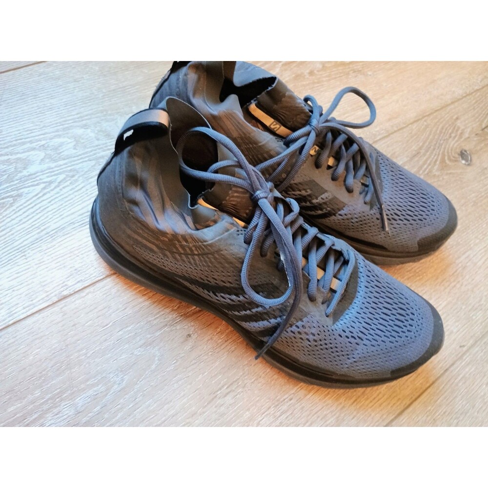 Salomon Sonic RA 2 Nocturne 407364 Trail Running Hiking Shoes Grey Men's 10.5